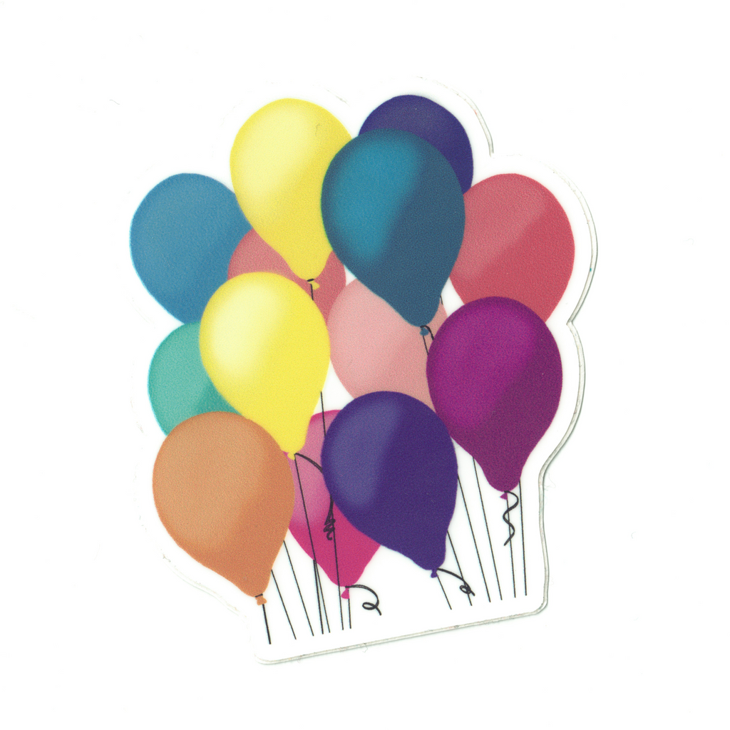 Balloon Bunch - Sticker