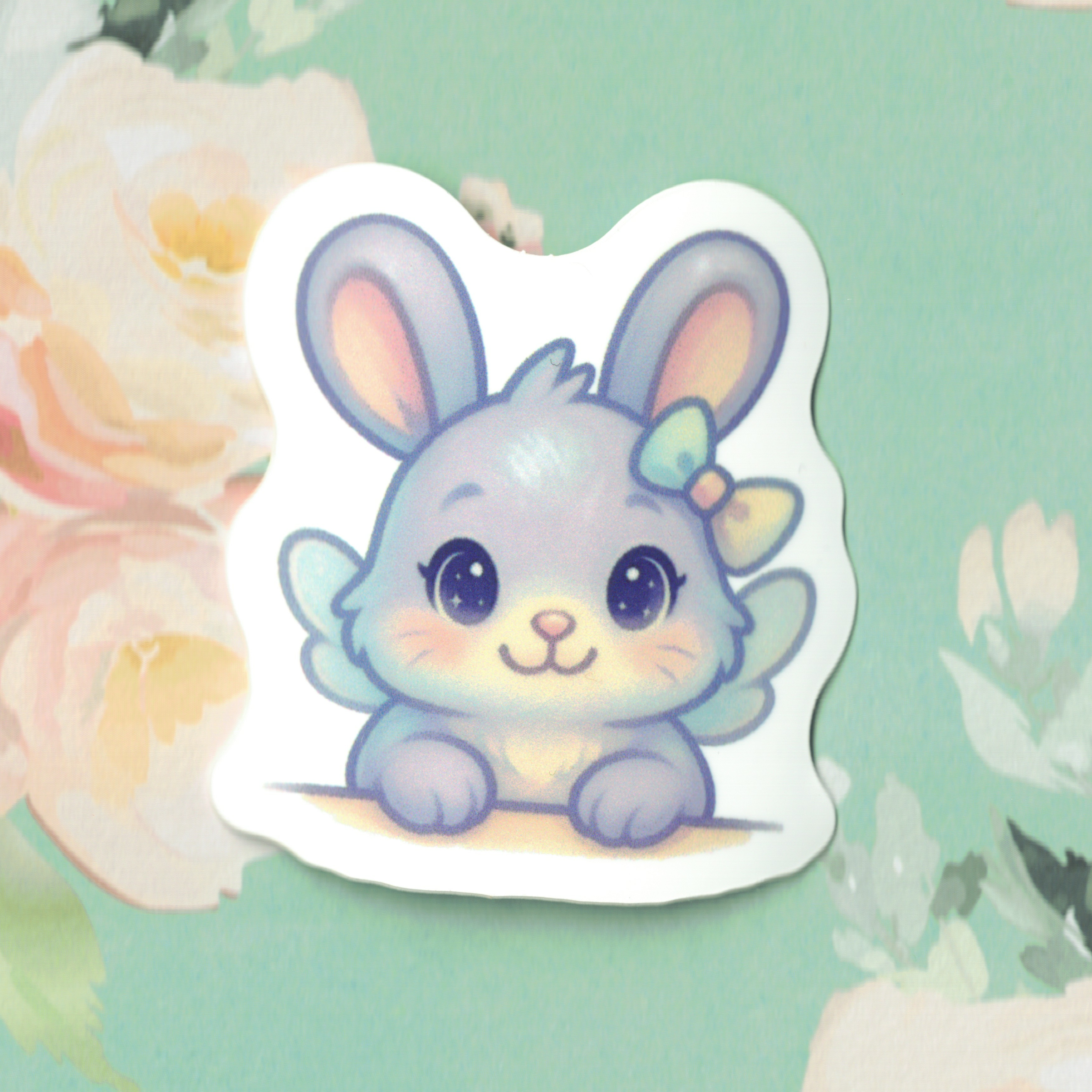 Purple Fairy Bunny - Sticker