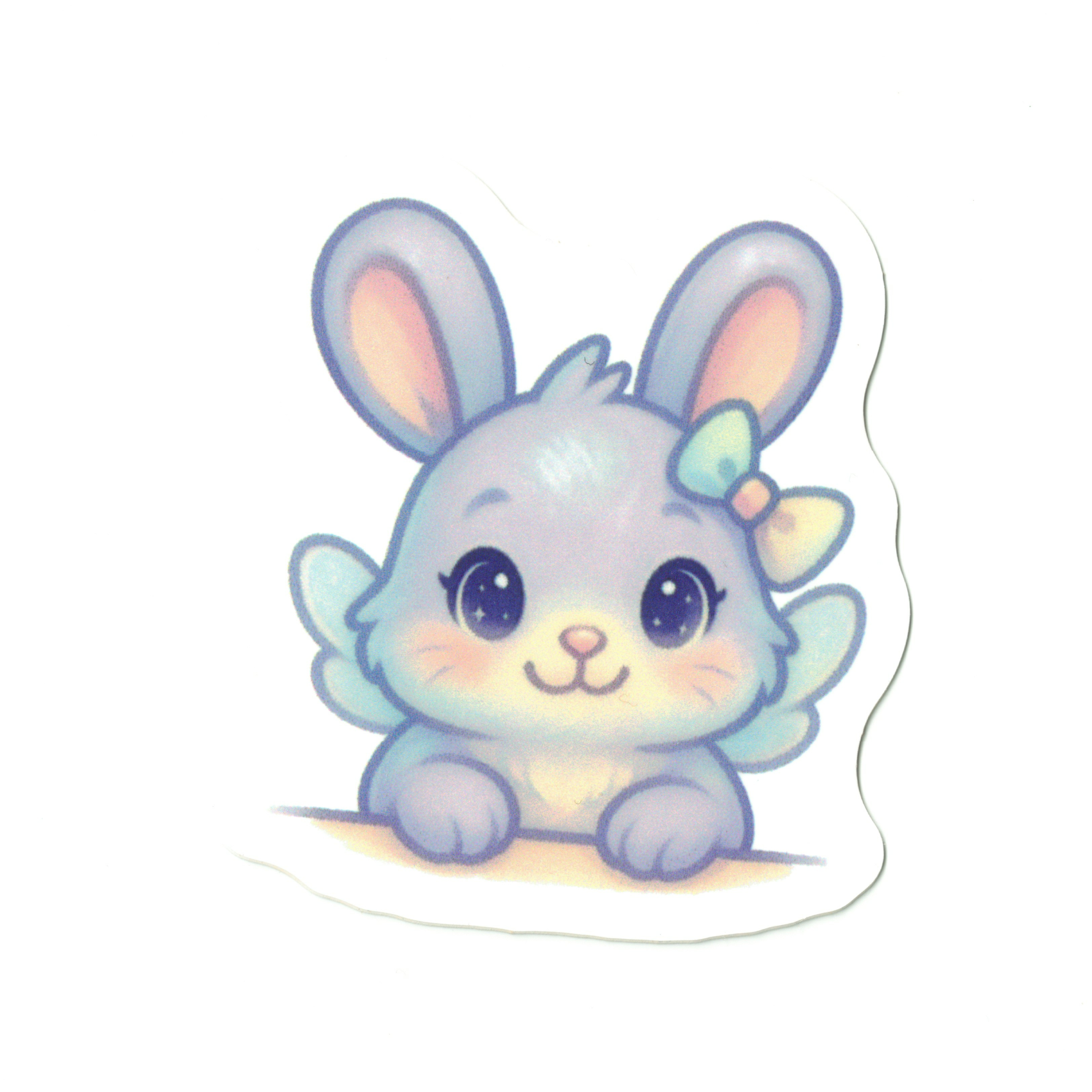 Purple Fairy Bunny - Sticker