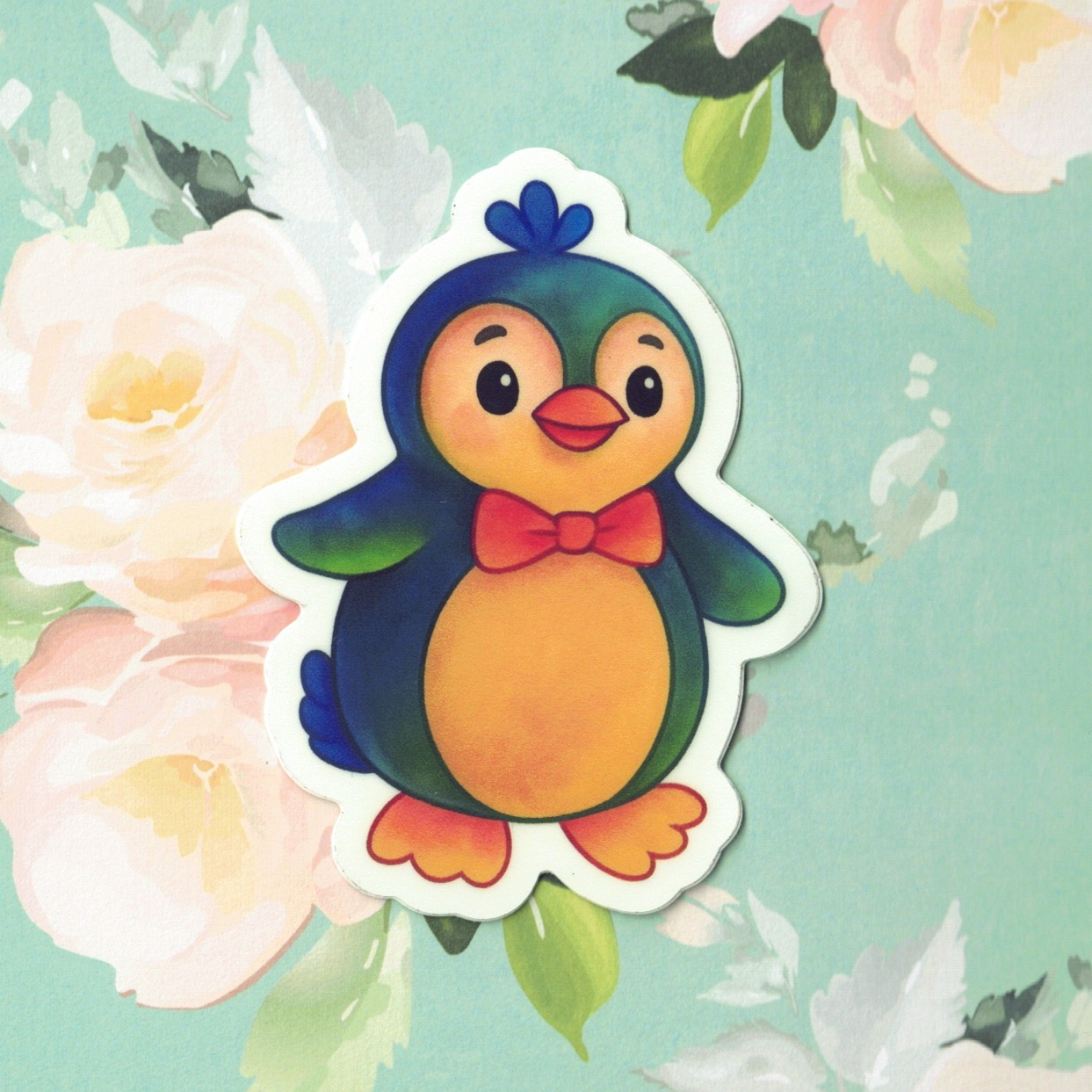 Snowbun Penguin - Sticker