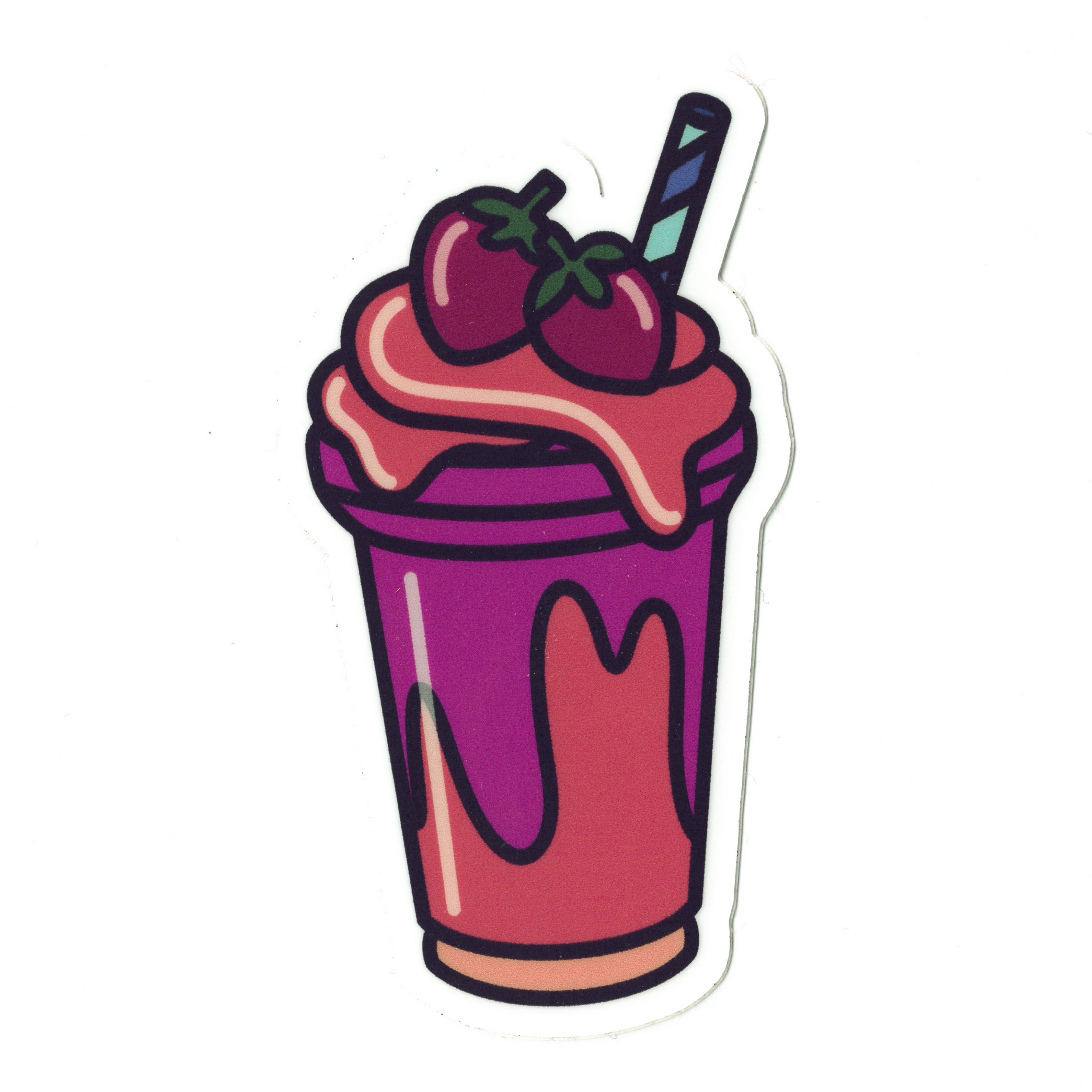 Strawberry Shake - Sticker