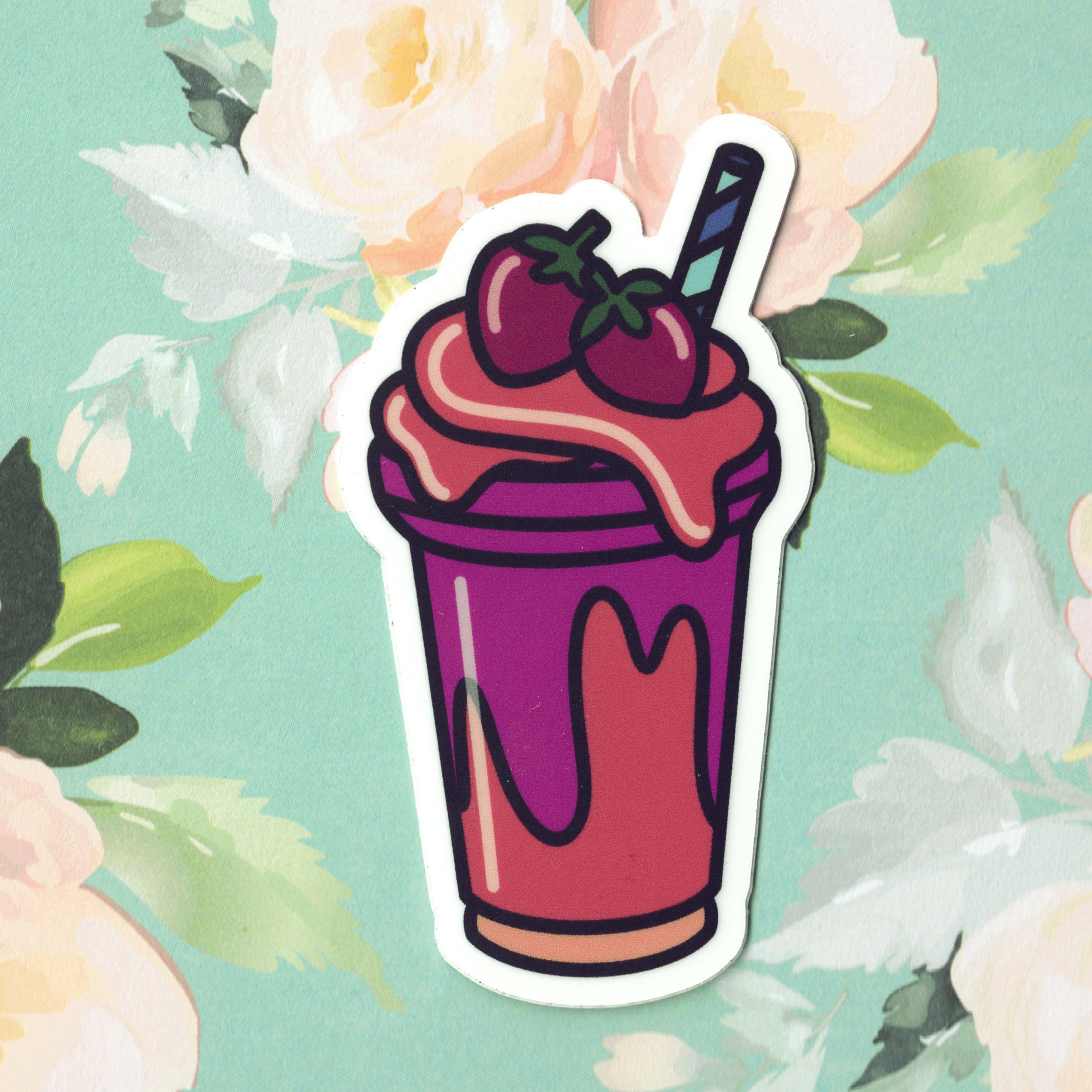 Strawberry Shake - Sticker